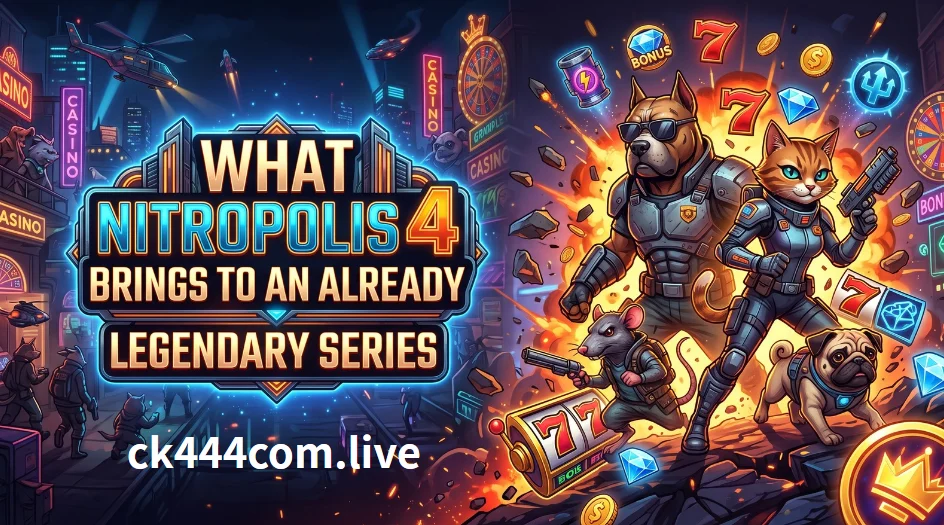 61 18Bet Why Nitropolis 4 Is the Most Chaotic and Rewarding ELK Slot of 2026